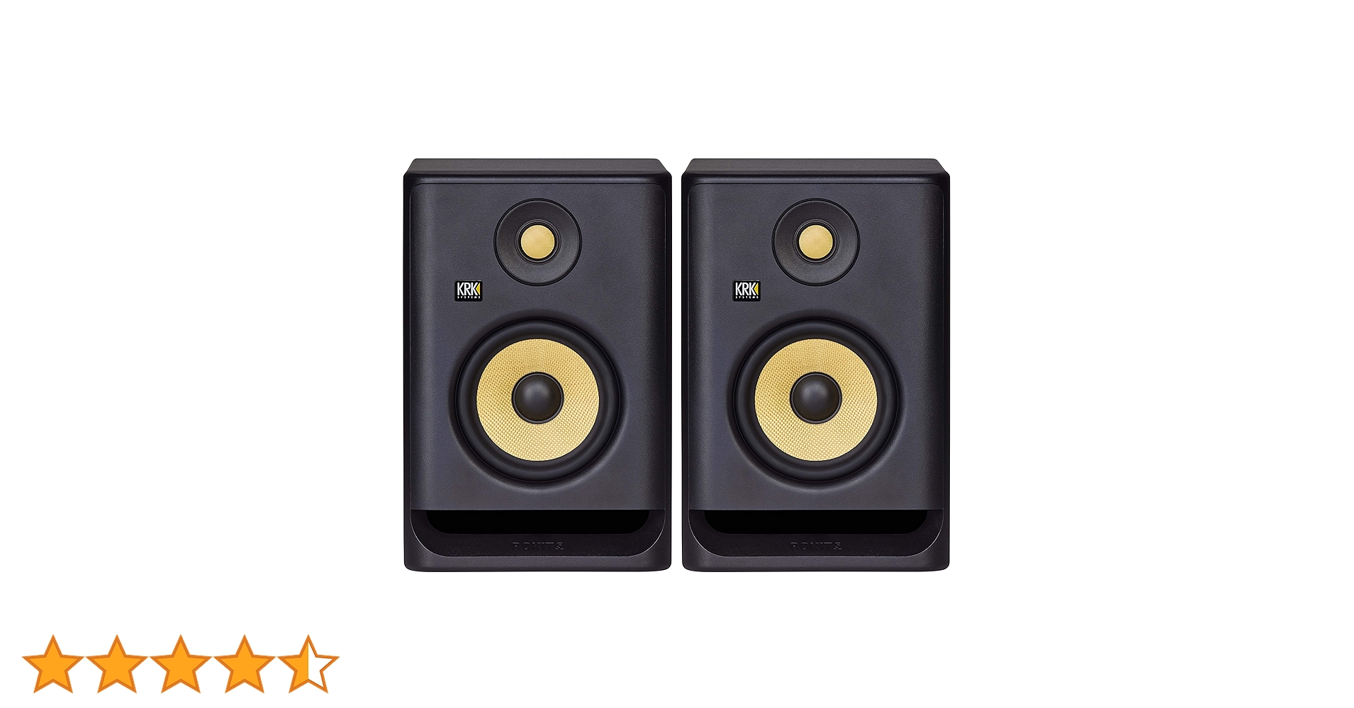 KRK RP5 Rokit 5 G4 プロフェッショナル バイアンプ 5インチ KRK RP5 Rokit 5 G4 プロフェッショナル バイアンプ 5インチ